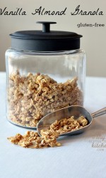 Vanilla Almond Granola {gluten-free}