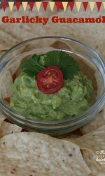 Garlicky Guacamole {Gluten-free}