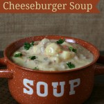 Gluten-free Cheeseburger Soup