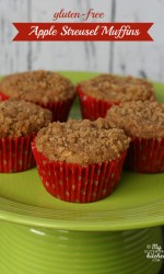 Gluten-free Apple Streusel Muffins