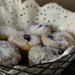 Gluten-free Lemon Kissed Blueberry Muffins