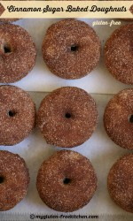 Gluten-free Cinnamon Sugar Baked Doughnuts - These reminded me of doughnut holes, only better and healthier!