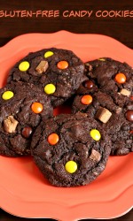 Gluten-free Candy Cookies - Great for after Halloween or any time of year that you want to make them!