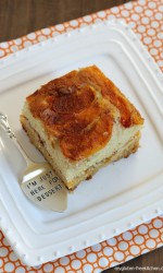Best Gluten-free Peach Cake - Enjoy as dessert or as a coffee cake at brunch. My favorite dessert of 2015!