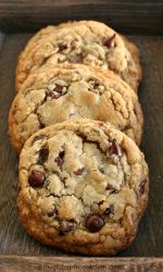 The Best Chewy Gluten-free Chocolate Chip Cookies - Tried and true recipe! Make the dough ahead and chill, enjoy perfect cookies the next few days!