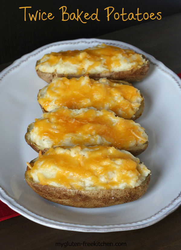 Twice Baked Potatoes {Glutenfree}