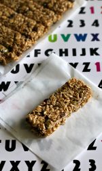 Gluten-free Top 8 Free Granola Bars. Perfect for school lunch or snacks!