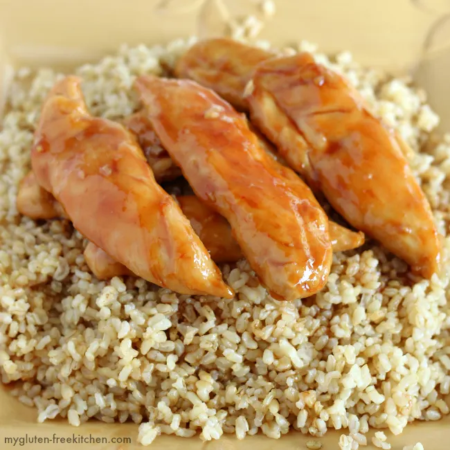 Gluten-free Sweet Chicken recipe.