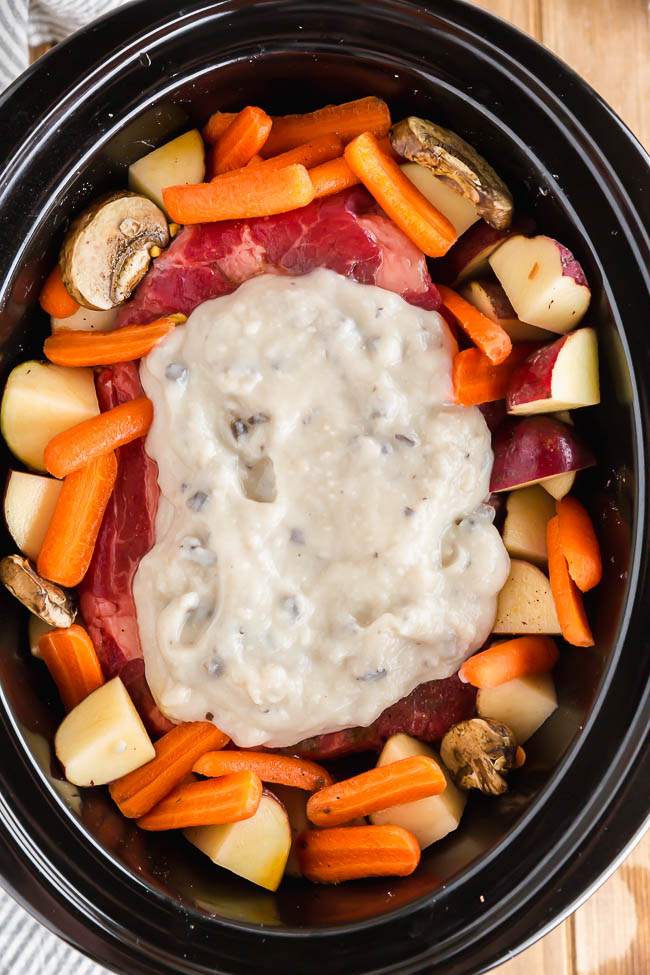 Making Gluten-free Pot Roast in Slow Cooker