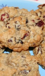 Swirled Chocolate Chip Cranberry Oatmeal Cookies