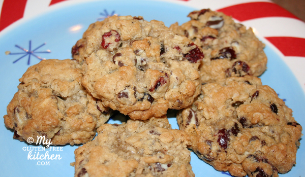 Swirled Chocolate Chip Cranberry Oatmeal Cookies