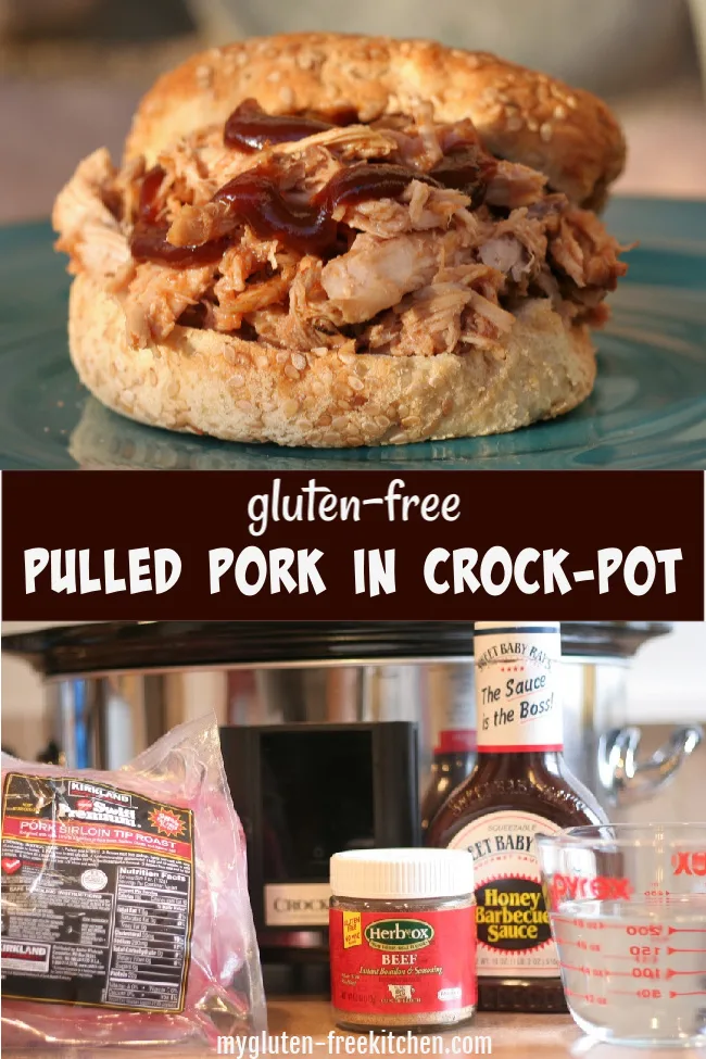 Easy Gluten-free Pulled Pork in Crock-Pot Recipe