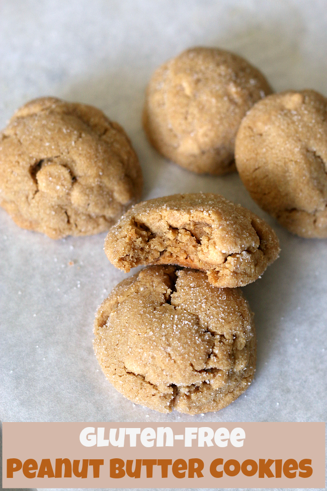 GF Peanut Butter Cookies