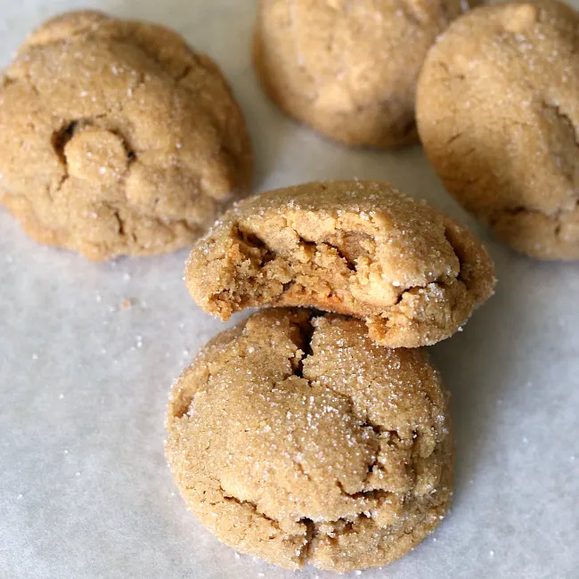 Gluten-free Peanut Butter Cookies soft texture