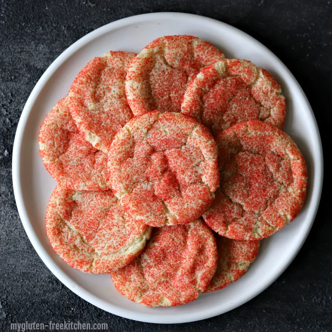 Soft and Chewy Gluten Free Sugar Cookies – Crumbl Cookie Copycat