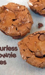 Flourless Brownie Bites