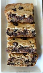 Gluten-free Peanut Butter Brownies. My favorite brownie recipe!