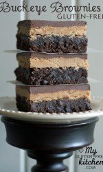 Gluten-free Buckeye Brownies