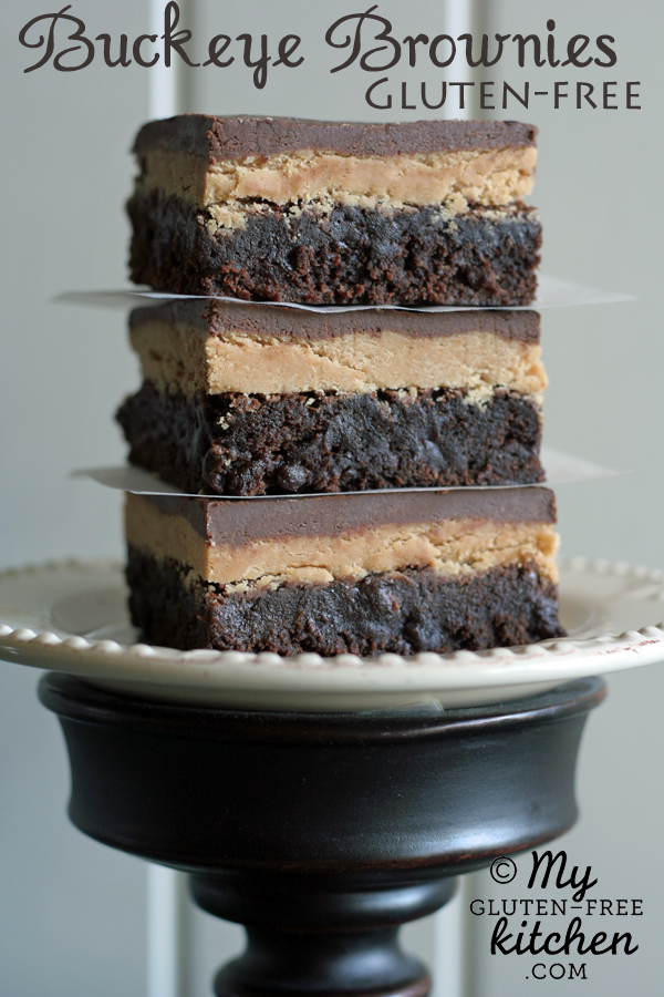 Gluten-free Buckeye Brownies