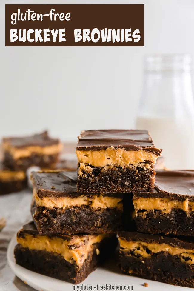 Gluten-free Buckeye Brownies Recipe