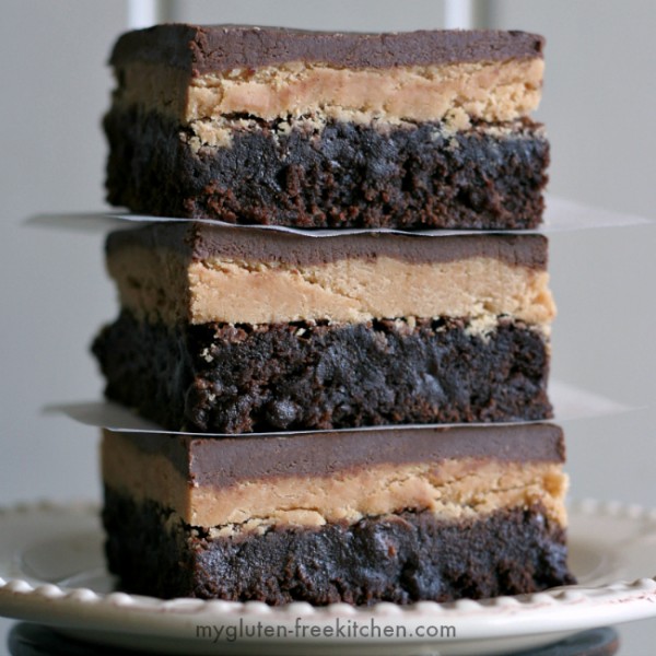 Glutenfree Buckeye Brownies