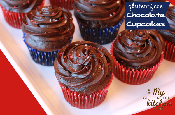 Chocolate Cupcakes {gluten-free}