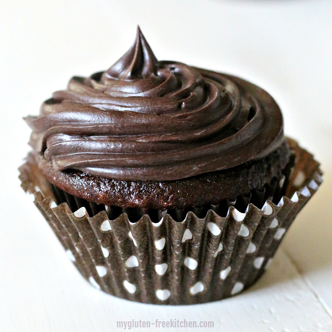 Gluten-free Chocolate Cupcake with Chocolate Frosting