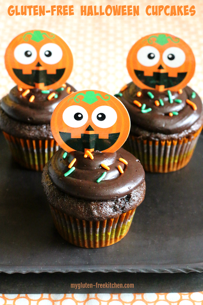 Gluten-free Halloween Cupcakes