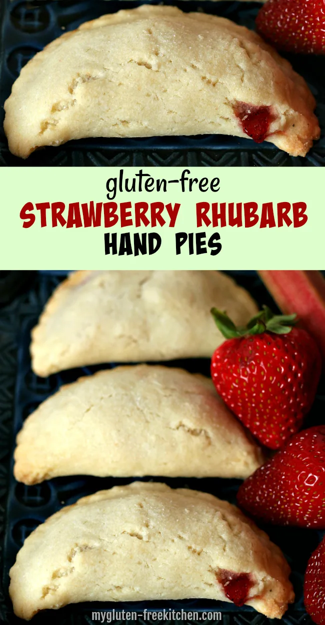Recipe for Gluten-free Strawberry Rhubarb Hand Pies