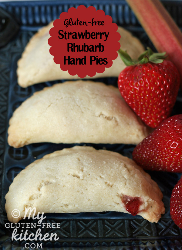Strawberry Rhubarb Hand Pies {Gluten-free}