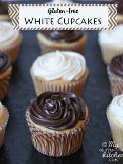 White Cupcakes #glutenfree