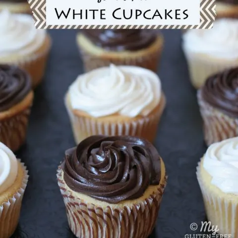 White Cupcakes #glutenfree