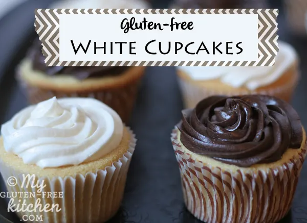 White Cupcakes #glutenfree