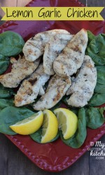 Lemon Garlic Chicken {Gluten-free}
