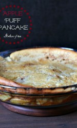 Apple Puff Pancake {Gluten-free}