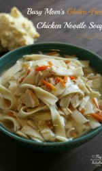 Busy Mom's Gluten-free Chicken Noodle Soup This comforting soup is made in the Crock-pot with only a little prep work!