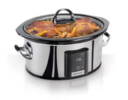 Crock-Pot 6-Quart Countdown Programmable Slow Cooker-Stainless Finish -  Easy Crock Pot Recipe