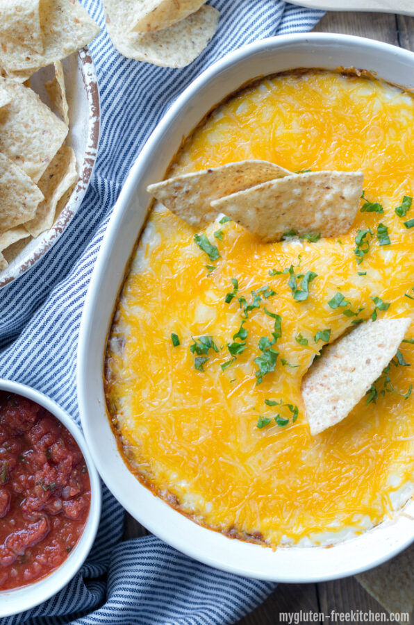 Glutenfree Cheesy Bean Dip