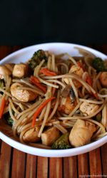 Gluten-free Chicken Lo Mein