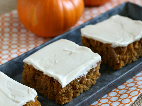 PUMPKIN BARS - Ambers Kitchen Cooks