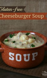 Gluten-free Cheeseburger Soup