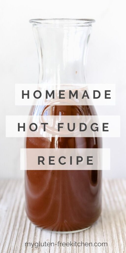 Homemade Hot Fudge {Glutenfree}