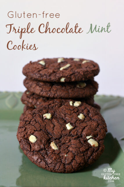 Gluten-free Andes Mint Cookies