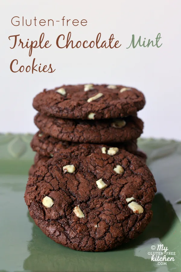 Mint Chocolate Cookies - Triple the Chocolate • Pint Sized Baker