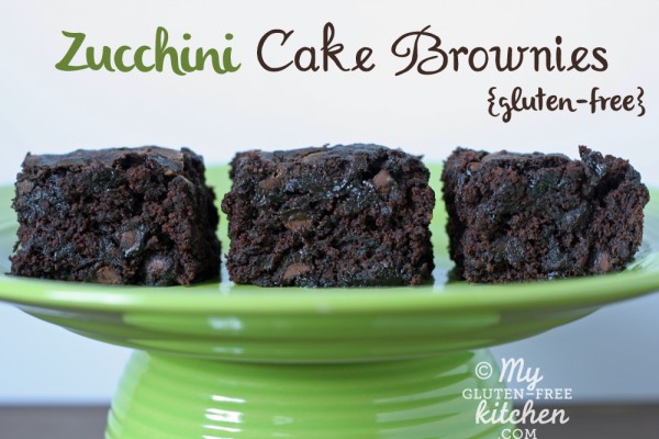 Zucchini Cake Brownies Horiz