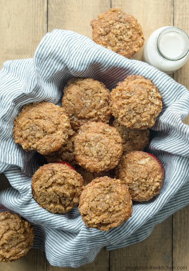 Gluten Free Apple Streusel Muffins