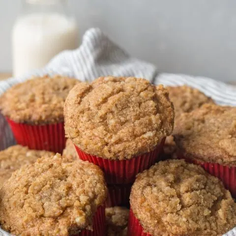 Gluten-free Apple Streusel Muffins