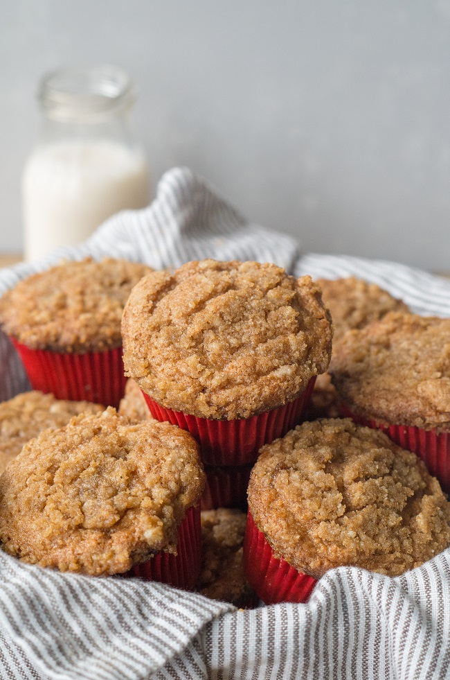 Gluten-free Apple Streusel Muffins