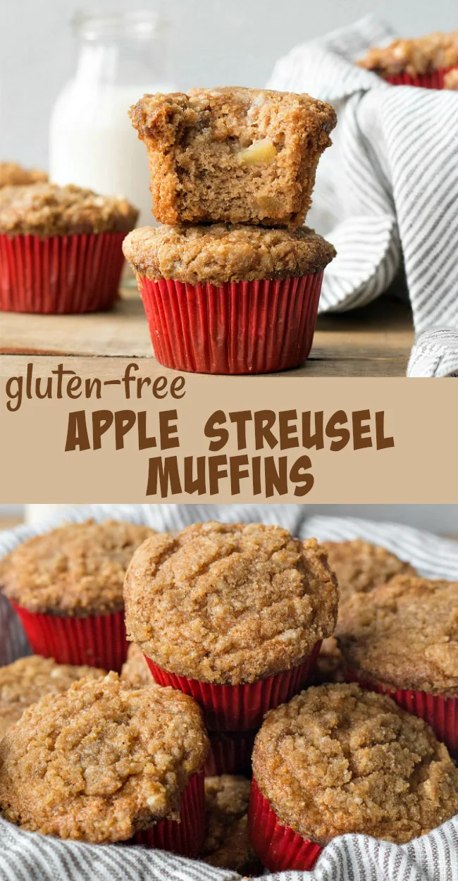 Gluten-free Apple Streusel Muffins Recipe