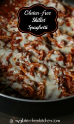 Gluten-free Skillet Spaghetti - An easy one-dish meal